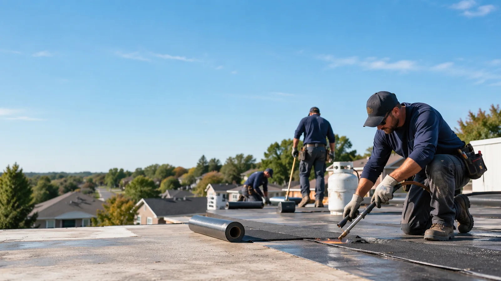 Flat Roof Leak Repair providers in Fieldon, IL